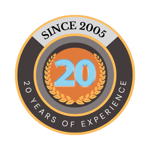 Grey Orange Modern Circle Class Logo